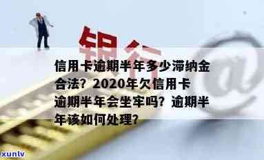 欠信用卡逾期半年多了会坐牢吗？怎么办？2020年信用卡逾期半年