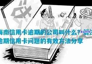 海南租车信用卡逾期了怎么办？请提供相关建议。