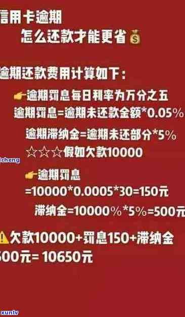 信用卡逾期还款全额与更低还款的利弊分析