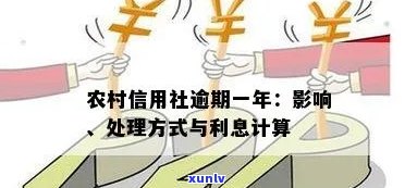 农村信用社信用卡逾期利息解决方案与影响：详细解释、计算 *** 及应对策略