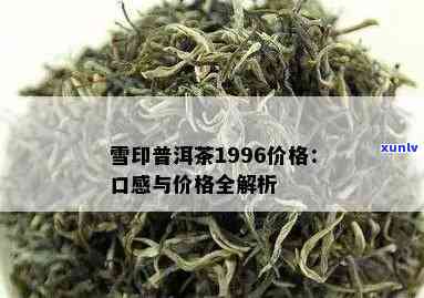 雪印普洱茶1996价格表及口感分析，了解其历价值