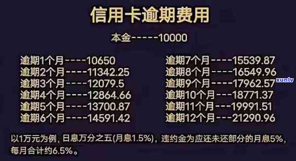 信用卡1万逾期两天利息计算：具体金额与逾期天数关系探讨