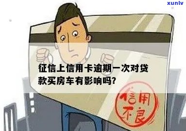 信用卡逾期名下的车房能否贷款？有影响吗？