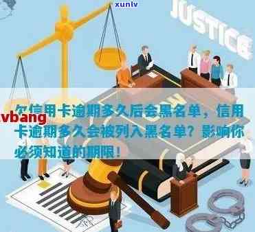 信用卡逾期黑名单形成时间：逾期多久会被列入黑名单？