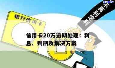 中行信用卡逾期20万会怎样：处理、处罚与新法规解析