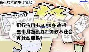 新 逾期3000元的招商信用卡可能带来的后果与处理建议