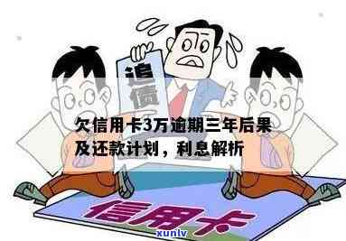 信用卡逾期半年还款后果：三万贷款如何应对？