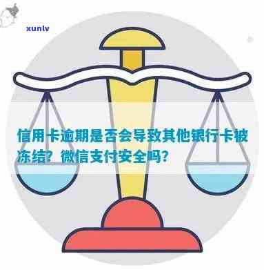 '信用卡逾期影响微信，支付宝，银行卡安全吗？会冻结吗？'