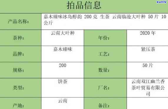 木叶醇年份茶三年陈价格查询，您想了解哪个平台的价格呢？