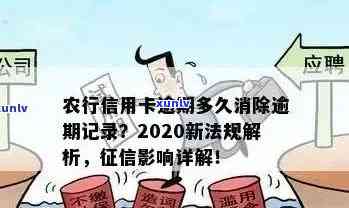 农行信用卡透支逾期还款怎么办：2020年新法规详解