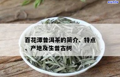 百花潭普洱茶的产区是哪里：云南，其特点是属于生普古树，具有独特的风味。