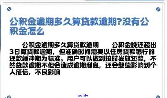 公积金贷款、信用卡逾期新政策详解：如何应对逾期风险及挽救措