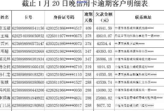 新田县信用卡逾期