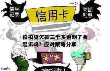 信用卡逾期欠款三千多元：是否会被起诉？逾期还款后果及应对策略详解