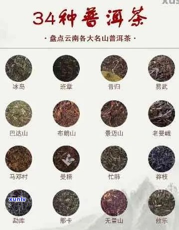 云南四大名茶普洱茶品种及特点：哪四款？哪个好？