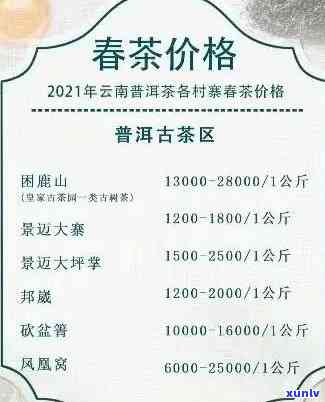 八大山茶普洱茶价格表：全面解析各大特色及市场定位