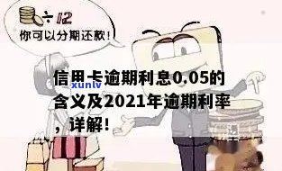 2021年信用卡逾期利息