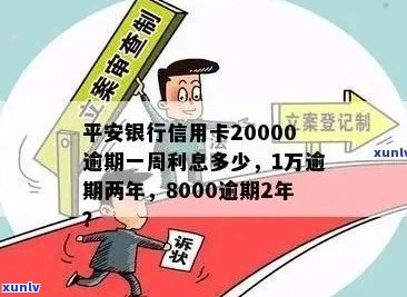 平安银行信用卡20000逾期一周利息多少：探讨逾期情况与利息计算