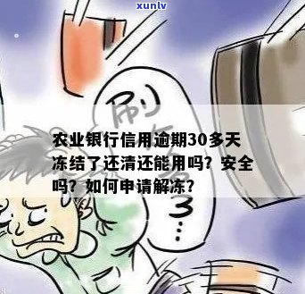 农行信用卡逾期还款被冻结了，还能用吗？怎么办？安全吗？