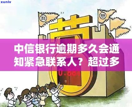 中信银行逾期通知：紧急联系人在多久后会收到短信？