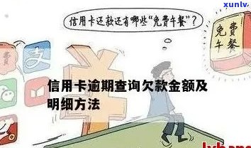 如何查询信用卡逾期金额多少，具体时间，多少天？