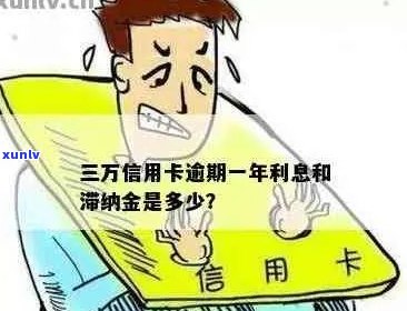 30000元信用卡逾期滞纳金计算方式：一天的利息如何得出？