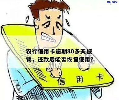 农行信用卡逾期已锁定是什么意思？