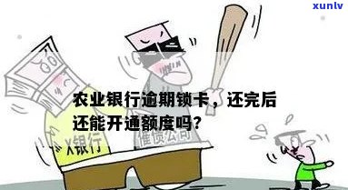 农行信用卡逾期已锁定是什么意思？