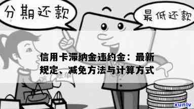 信用卡逾期滞纳金计算与减免 *** ：更低收取比例是多少？