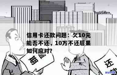 信用卡欠款10万元不还款的后果及可能面临的刑事责任探讨