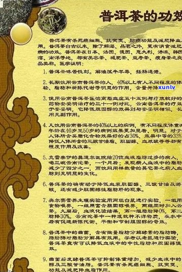 普洱茶养生知识妙用篇：简述普洱茶的养生功效及pdf