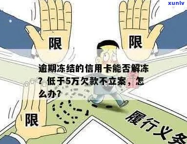 信用卡逾期立案是单张卡冻结吗？解冻 *** 及全卡逾期无力偿还处理