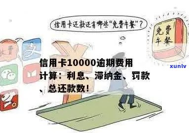 逾期还款的信用卡账单：一万额度如何计算滞纳金和利息？