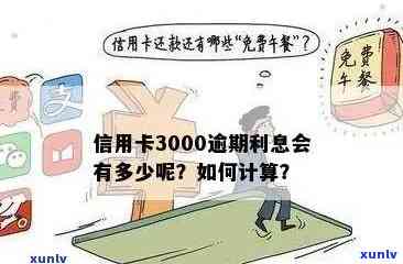 信用卡3000逾期3年要还多少钱：计算 *** 与利息分析