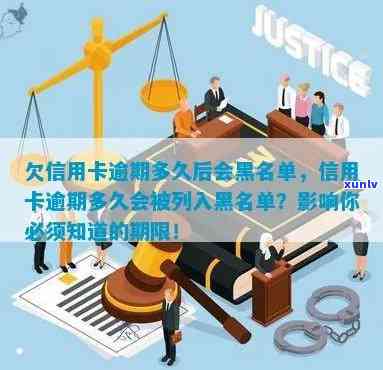 信用卡逾期多久就算违约了？欠信用卡逾期多久后会黑名单？