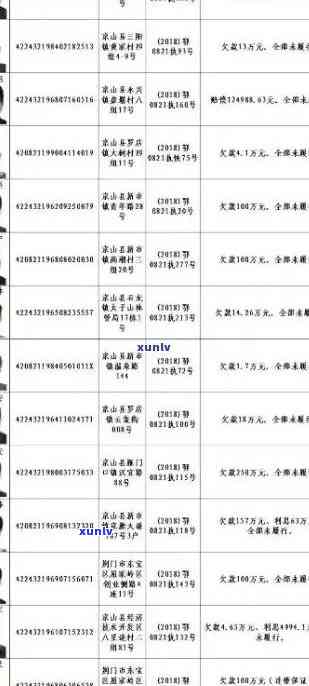 阳新县信用卡逾期人员名单公示与查询