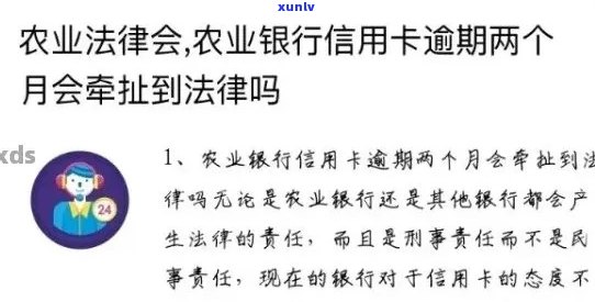 农行信用卡逾期后的法律后果及解决办法：法务告知短信解析