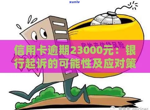 工商行信用卡逾期23000元，银行起诉风险及时间：真实情况与应对策略