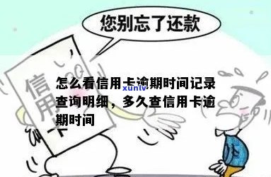 怎么可以查信用卡逾期记录明细及具体时间