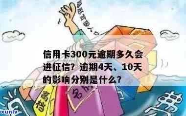 信用卡逾期300元是否会影响个人？黑名单的定义及影响因素详解