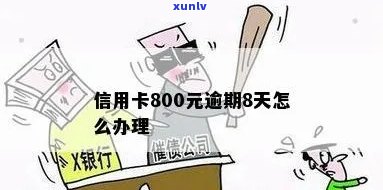 信用卡800逾期2天