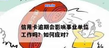 信用卡逾期后，如何处理事业单位的相关问题？