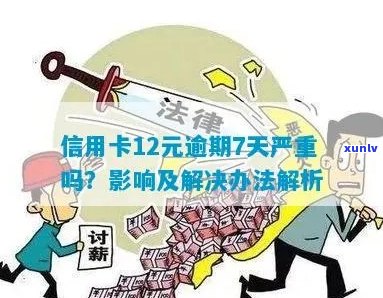 信用卡逾期12元，7天内还款会有什么后果？如何避免逾期费用和信用损害？