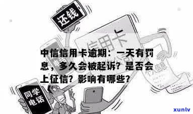 中信信用卡逾期10多天会怎样：影响、罚息及处理流程全解析