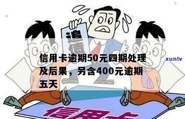 信用卡欠款400元，逾期五天后的后果与解决办法