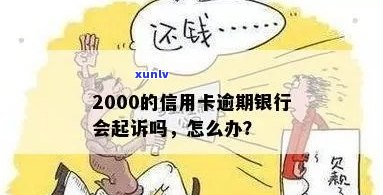 农行信用卡逾期2000元会起诉吗：两年后还需还多少？