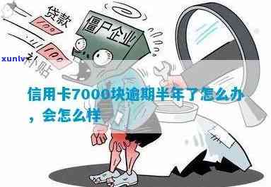 逾期半年信用卡欠款7000元：解决策略和影响分析