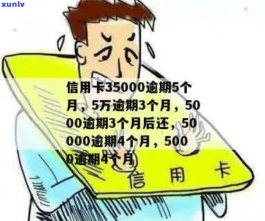 信用卡连续逾期5月怎么办？如何处理35000元逾期5个月的问题