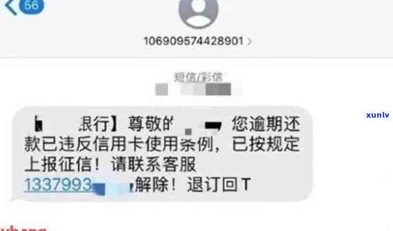 新 收到银行信用卡逾期信息提示短信，如何辨别真伪并采取行动？