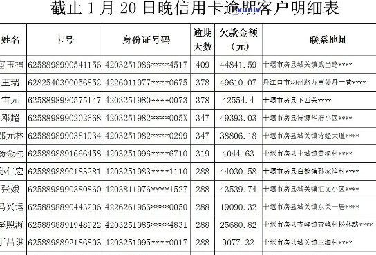 泌阳县信用卡逾期